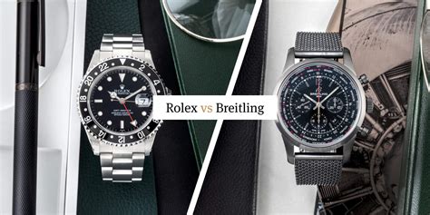 compare breitling to rolex|Rolex vs Breitling review.